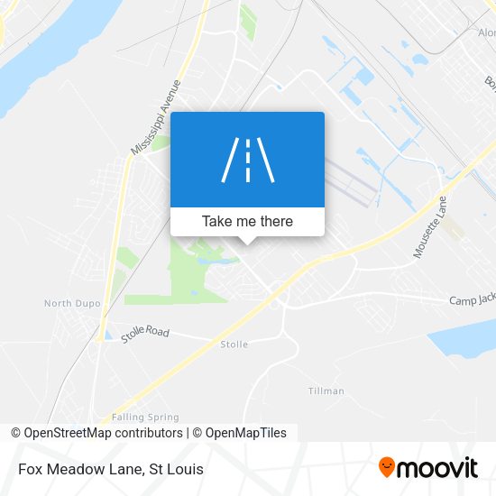 Mapa de Fox Meadow Lane