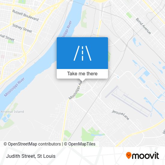 Mapa de Judith Street