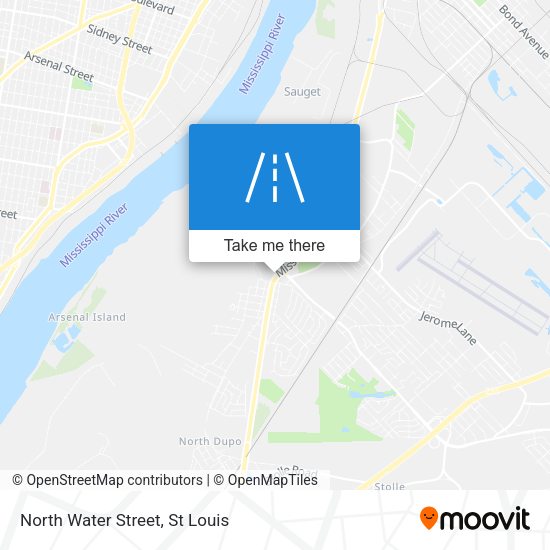 North Water Street map