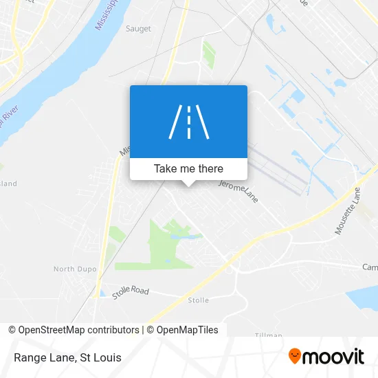 Range Lane map