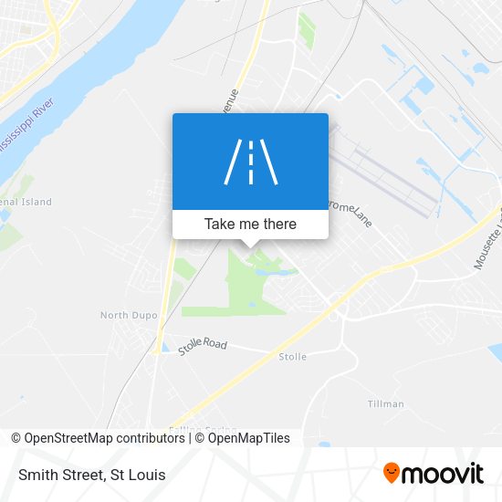 Mapa de Smith Street