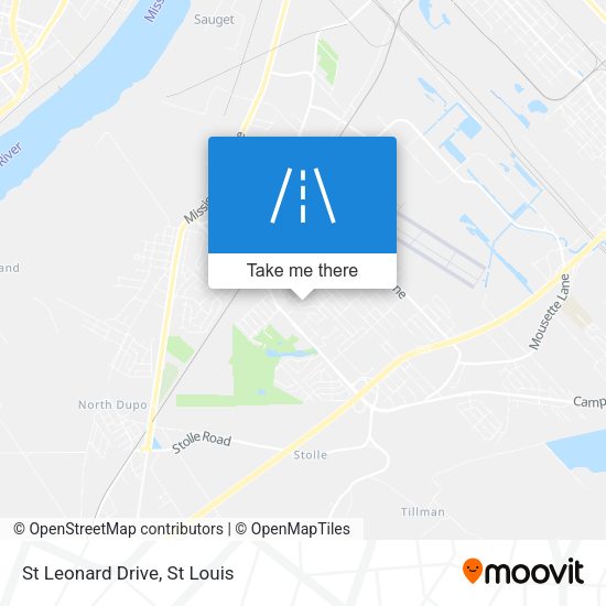 Mapa de St Leonard Drive