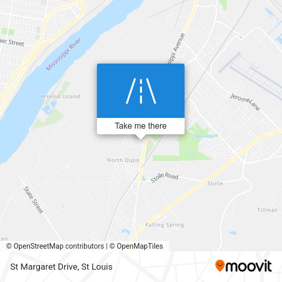 Mapa de St Margaret Drive