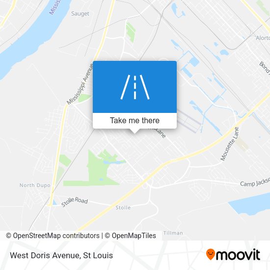 Mapa de West Doris Avenue