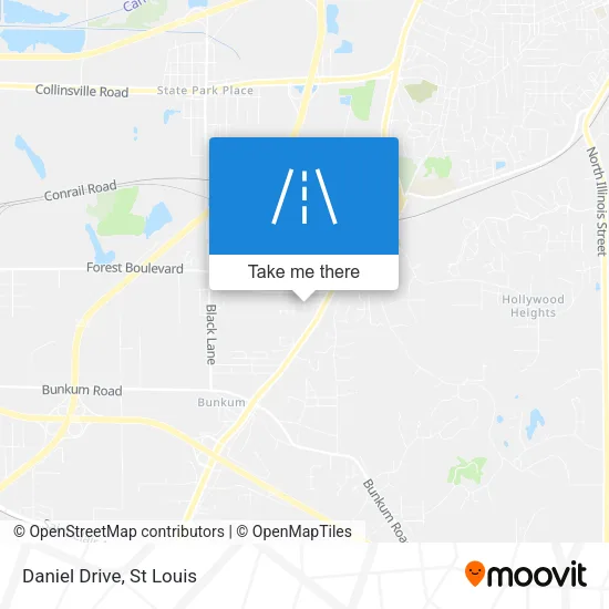 Daniel Drive map