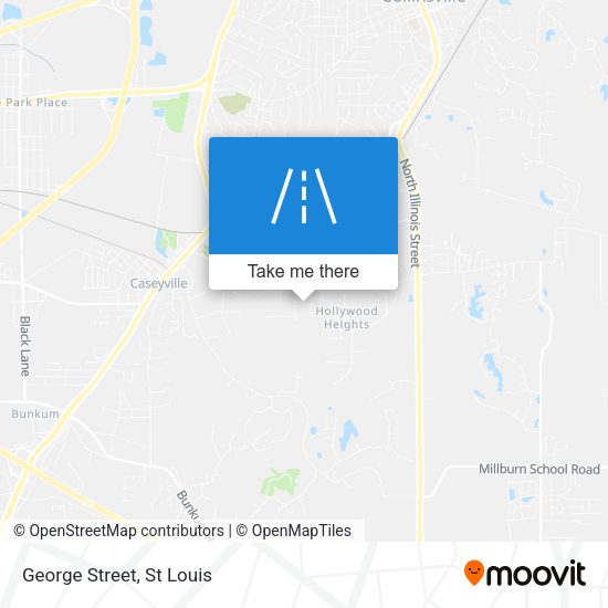 Mapa de George Street