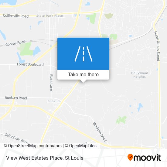 View West Estates Place map
