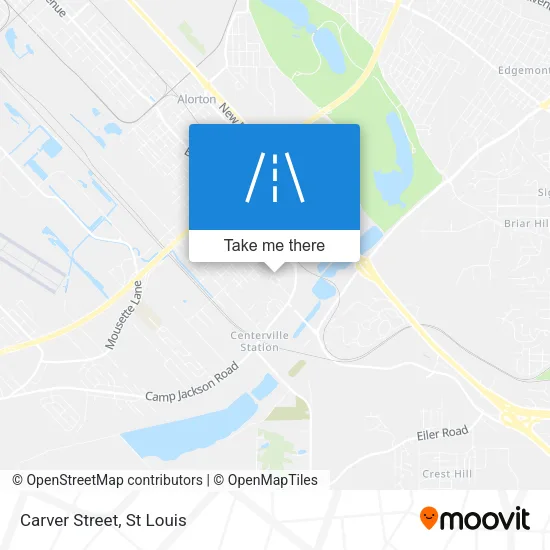 Carver Street map