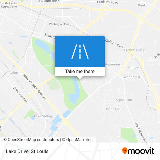 Mapa de Lake Drive