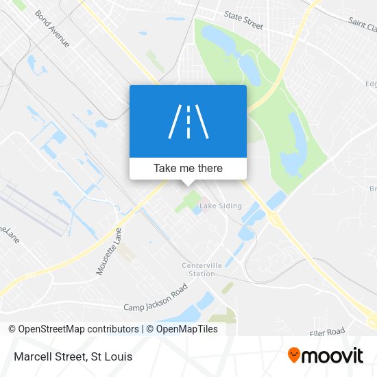 Mapa de Marcell Street