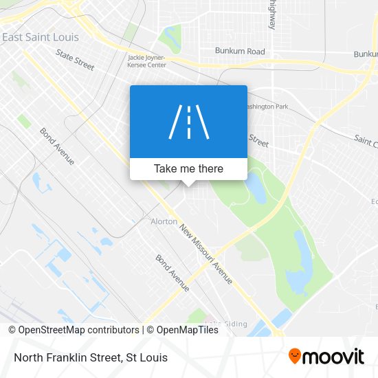 Mapa de North Franklin Street