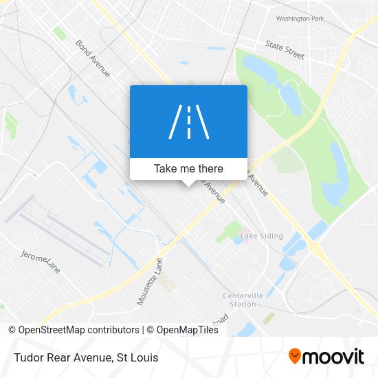 Tudor Rear Avenue map