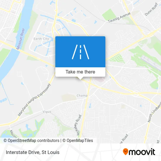 Interstate Drive map