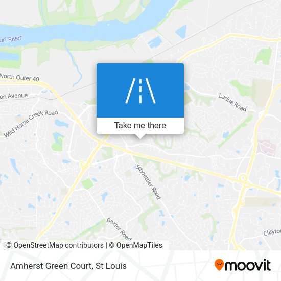 Mapa de Amherst Green Court