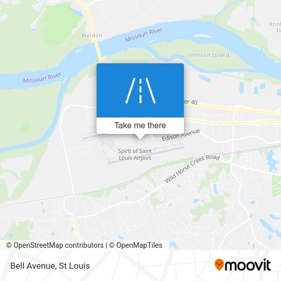 Mapa de Bell Avenue