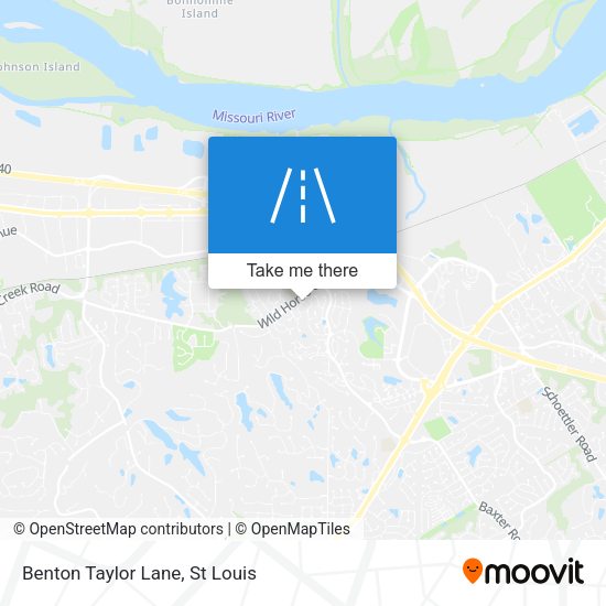 Mapa de Benton Taylor Lane
