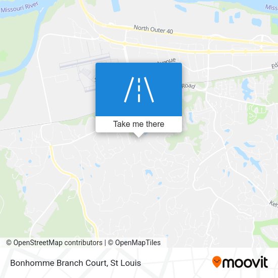 Mapa de Bonhomme Branch Court