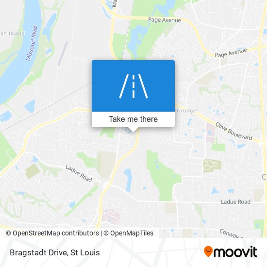 Bragstadt Drive map