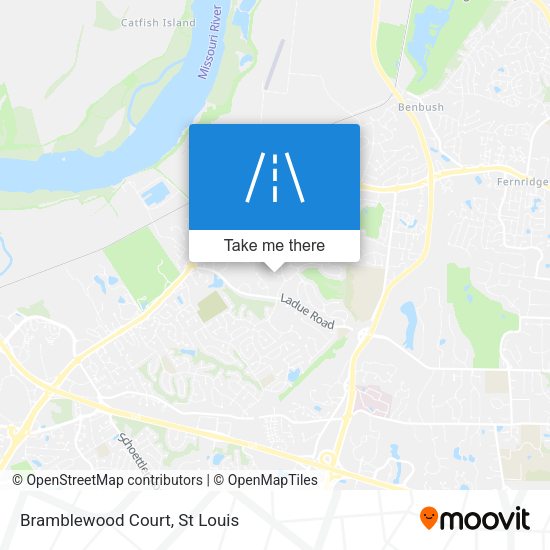 Mapa de Bramblewood Court