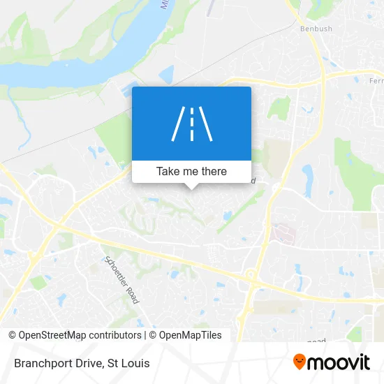 Branchport Drive map