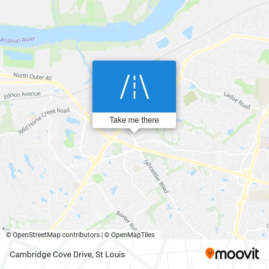 Cambridge Cove Drive map