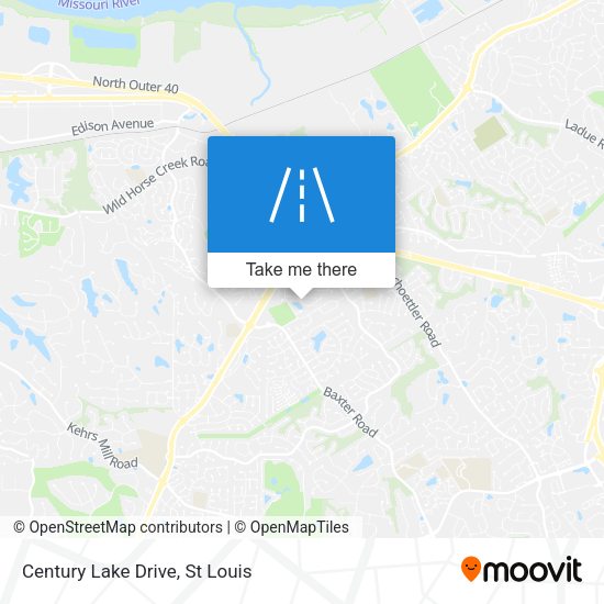 Mapa de Century Lake Drive
