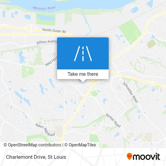 Mapa de Charlemont Drive