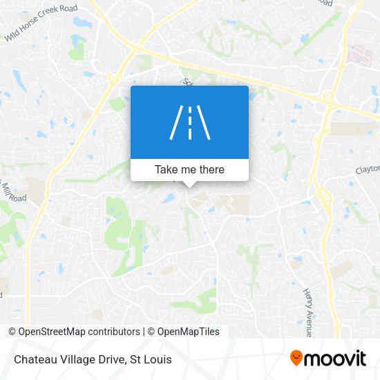 Chateau Village Drive map