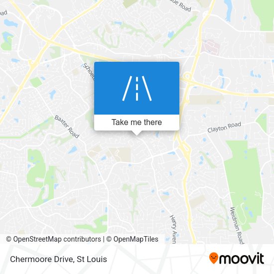 Chermoore Drive map