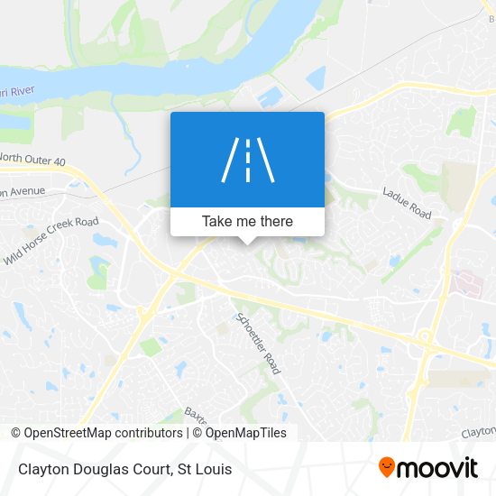 Clayton Douglas Court map