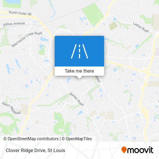 Clover Ridge Drive map