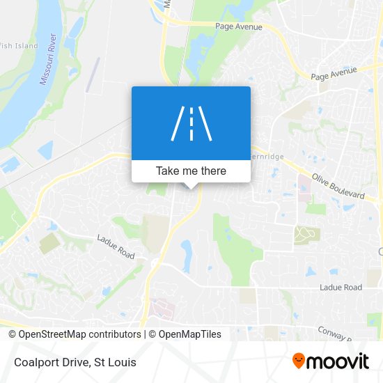 Mapa de Coalport Drive