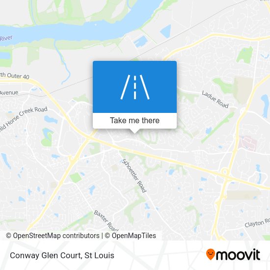 Mapa de Conway Glen Court