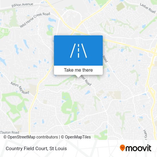 Country Field Court map