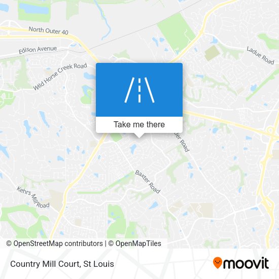 Country Mill Court map