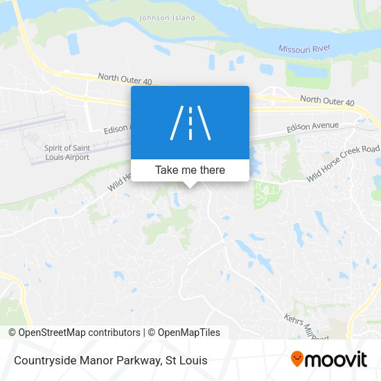 Countryside Manor Parkway map