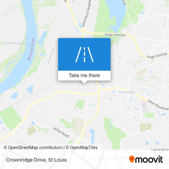 Mapa de Crownridge Drive