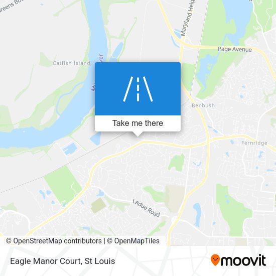 Eagle Manor Court map