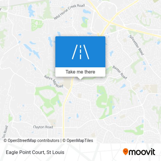 Mapa de Eagle Point Court