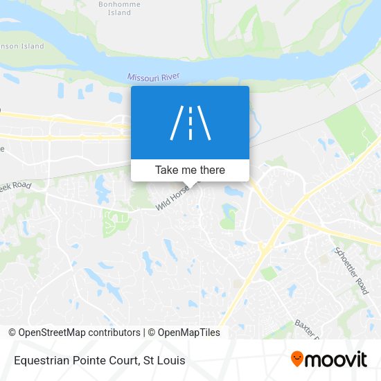Equestrian Pointe Court map
