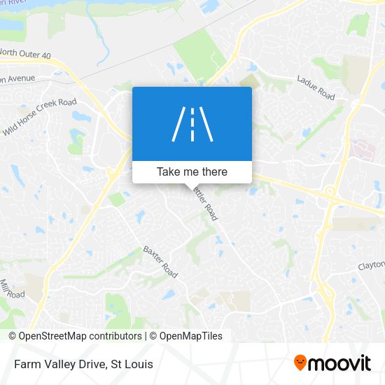 Mapa de Farm Valley Drive
