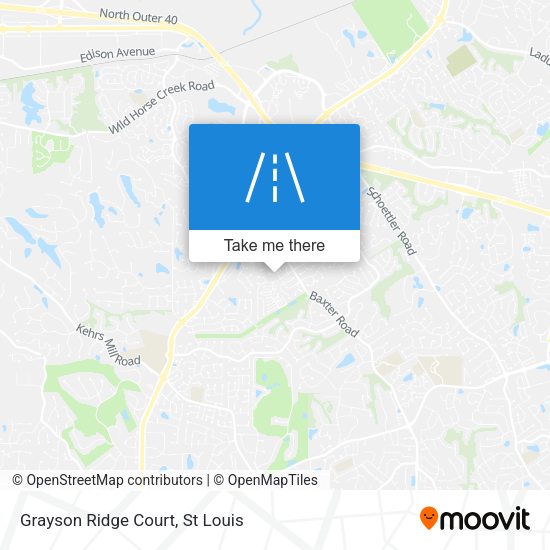 Mapa de Grayson Ridge Court