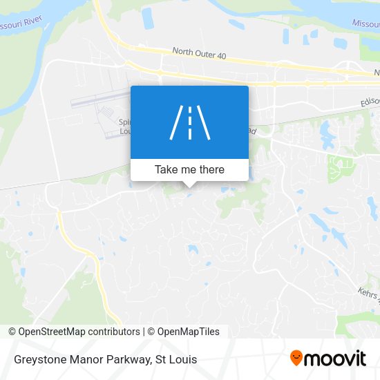 Greystone Manor Parkway map