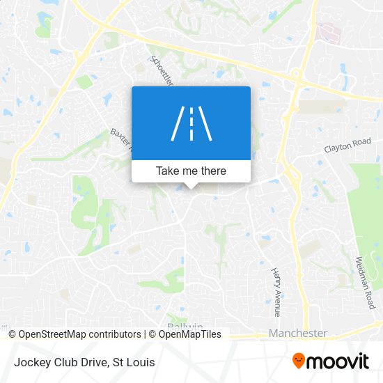 Mapa de Jockey Club Drive