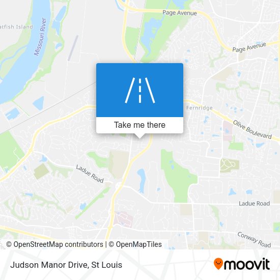 Mapa de Judson Manor Drive