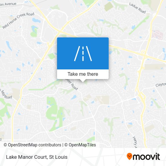 Mapa de Lake Manor Court