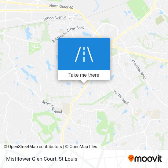 Mapa de Mistflower Glen Court