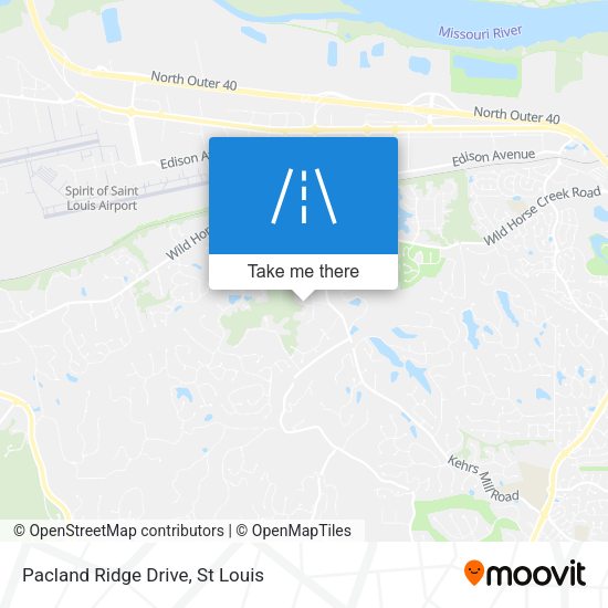 Mapa de Pacland Ridge Drive