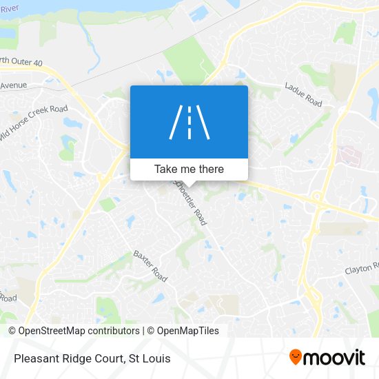 Pleasant Ridge Court map