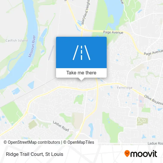 Ridge Trail Court map